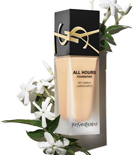 is ysl all hours foundation water based or silicone based|YSL beauty foundation.